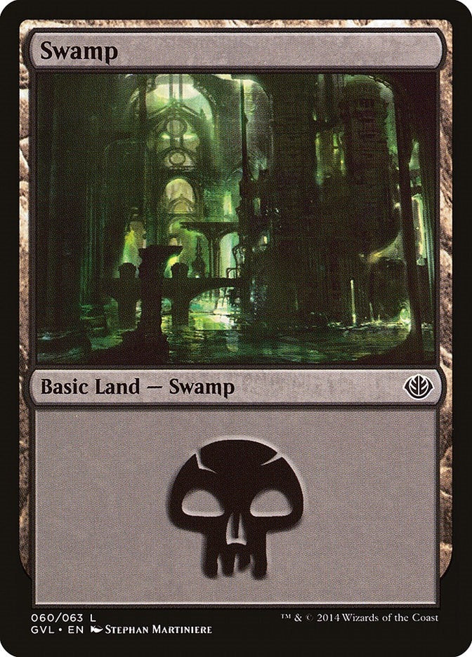 Image for Swamp (060) (GVL) (60) (DD3) - Magic: The Gathering