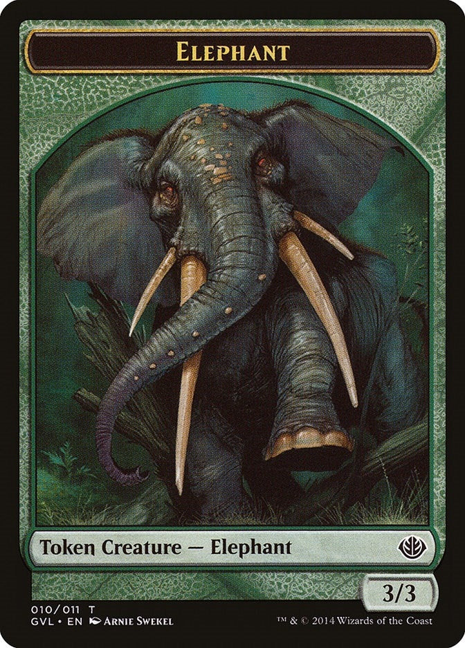 Image for Elephant Token (10) - Magic: The Gathering