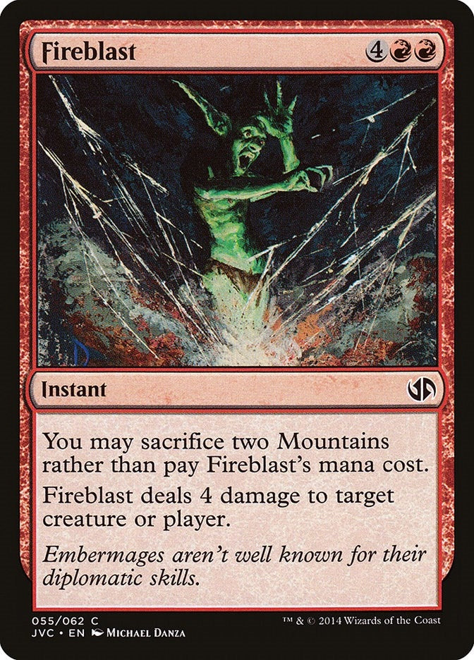 Image for Fireblast (55) - Magic: The Gathering