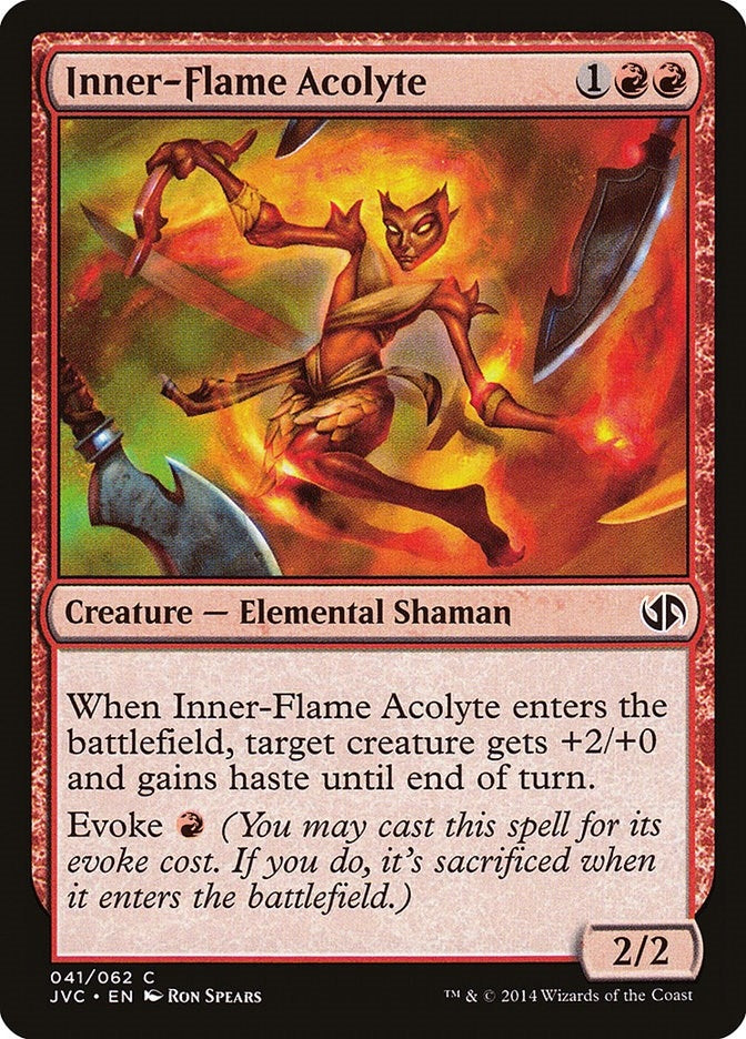 Image for Inner-Flame Acolyte (41) (DD3) - Magic: The Gathering