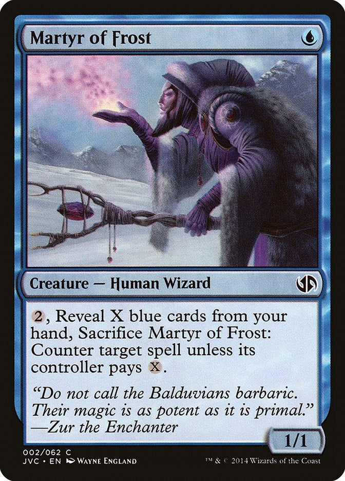 Image for Martyr of Frost (2) - Magic: The Gathering