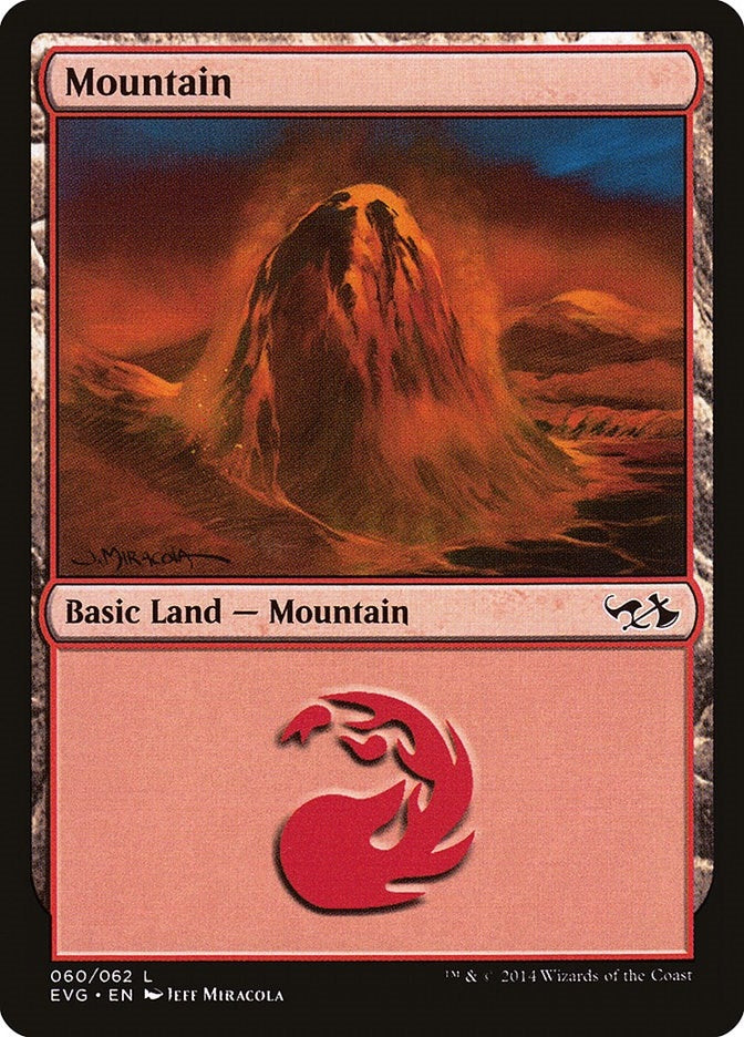 Image for Mountain (060) (EVG) (60) (DD3) - Magic: The Gathering