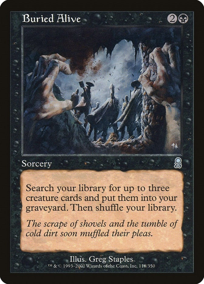 Image for Buried Alive (118) - Magic: The Gathering