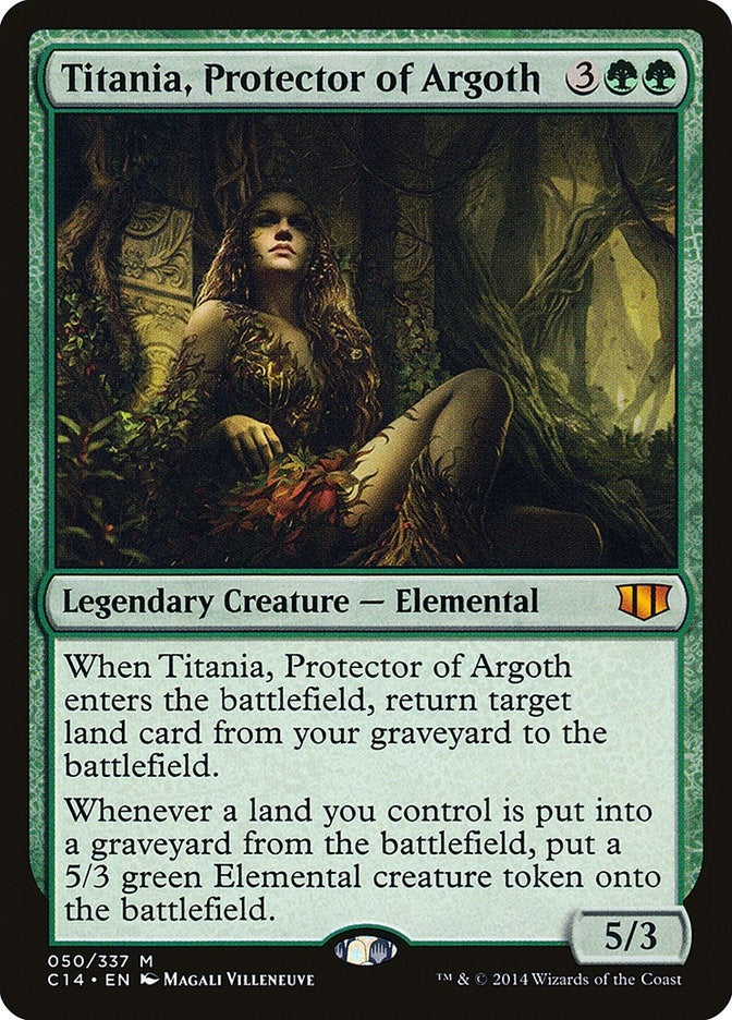 Image for Titania, Protector of Argoth (50) - Magic: The Gathering