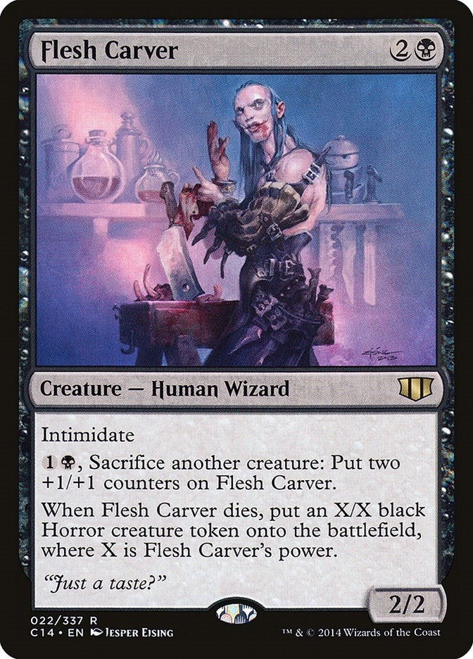 Image for Flesh Carver (22) (C14) - Magic: The Gathering