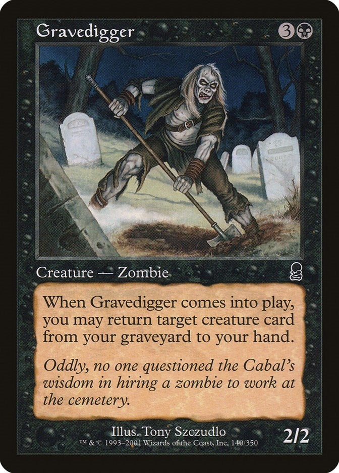 Image for Gravedigger (140) - Magic: The Gathering