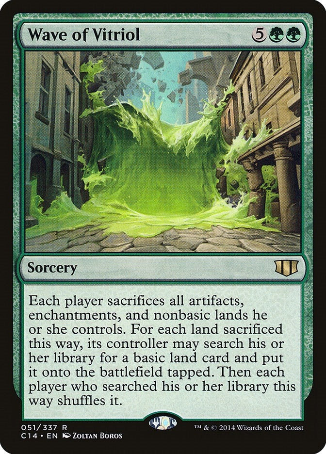 Image for Wave of Vitriol (51) (C14) - Magic: The Gathering