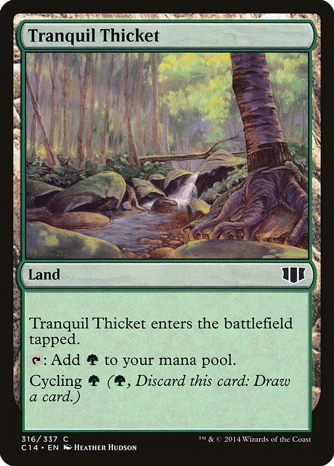 Image for Tranquil Thicket (316) (C14) - Magic: The Gathering