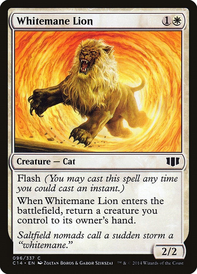 Image for Whitemane Lion (96) (C14) - Magic: The Gathering