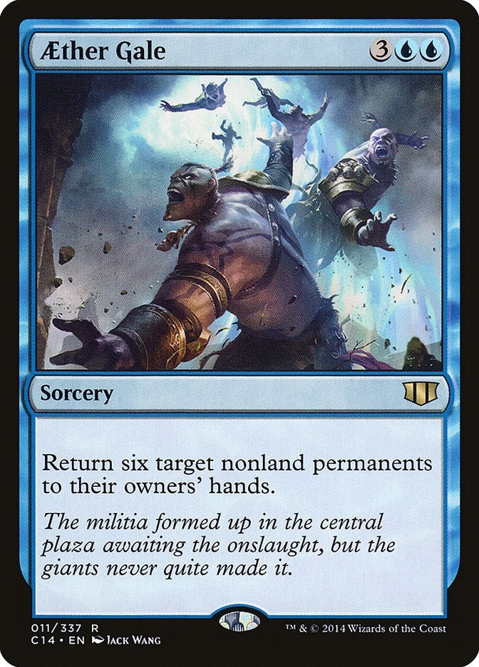 Image for Aether Gale (11) (C14) - Magic: The Gathering
