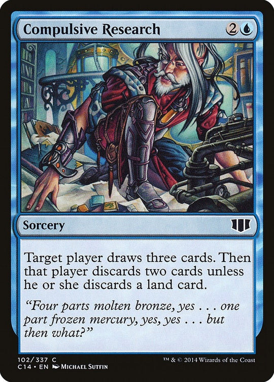 Image for Compulsive Research (102) (C14) - Magic: The Gathering