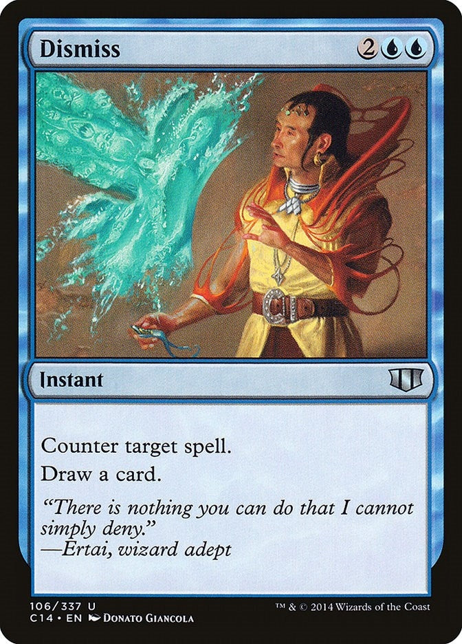 Image for Dismiss (106) (C14) - Magic: The Gathering