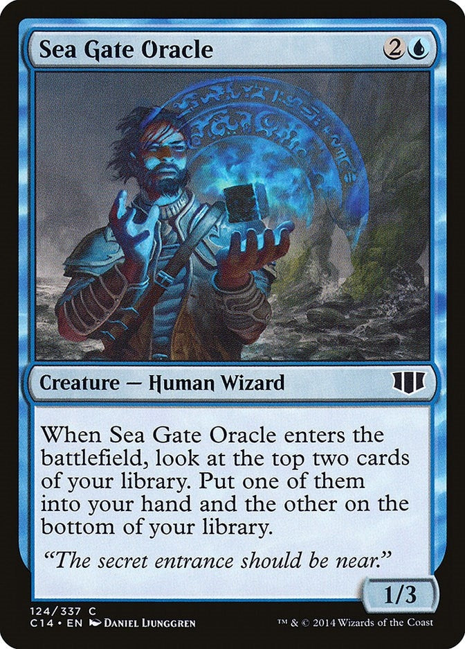 Image for Sea Gate Oracle (124) - Magic: The Gathering
