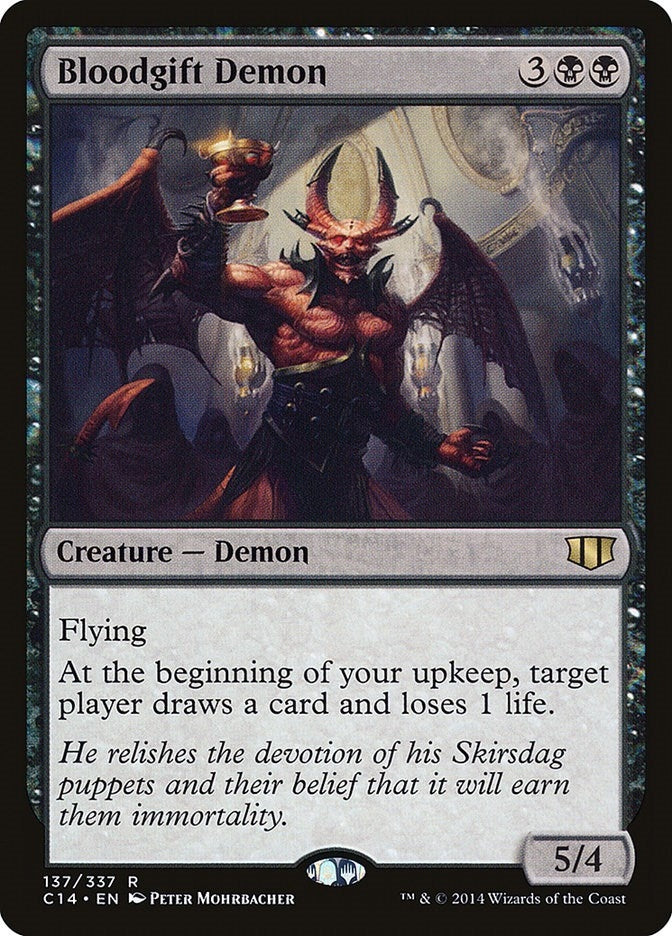 Image for Bloodgift Demon (137) (C14) - Magic: The Gathering