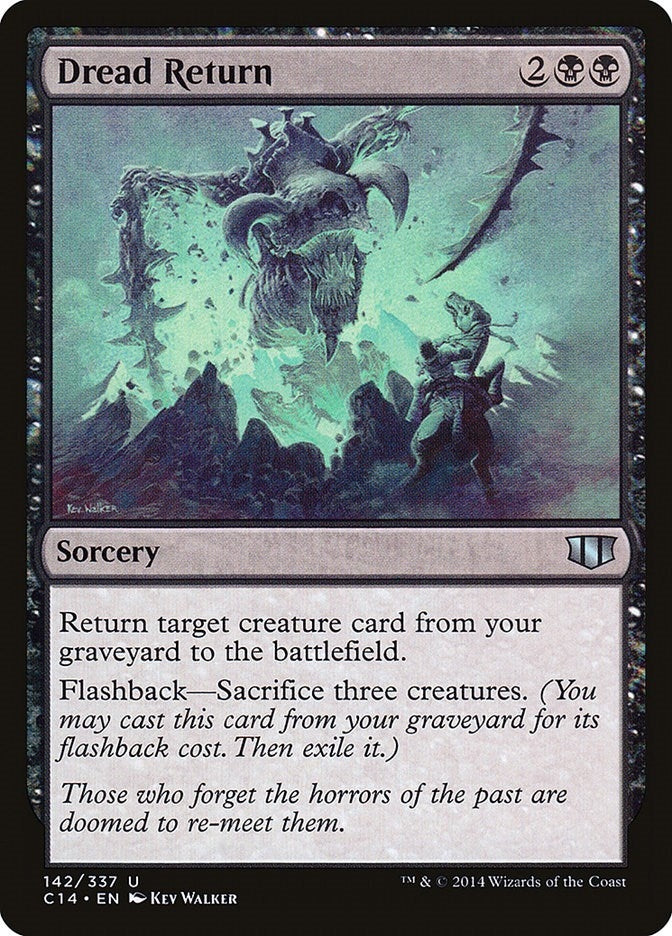 Image for Dread Return (142) (C14) - Magic: The Gathering