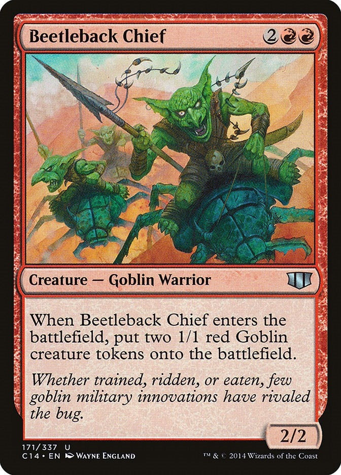 Image for Beetleback Chief (171) (C14) - Magic: The Gathering