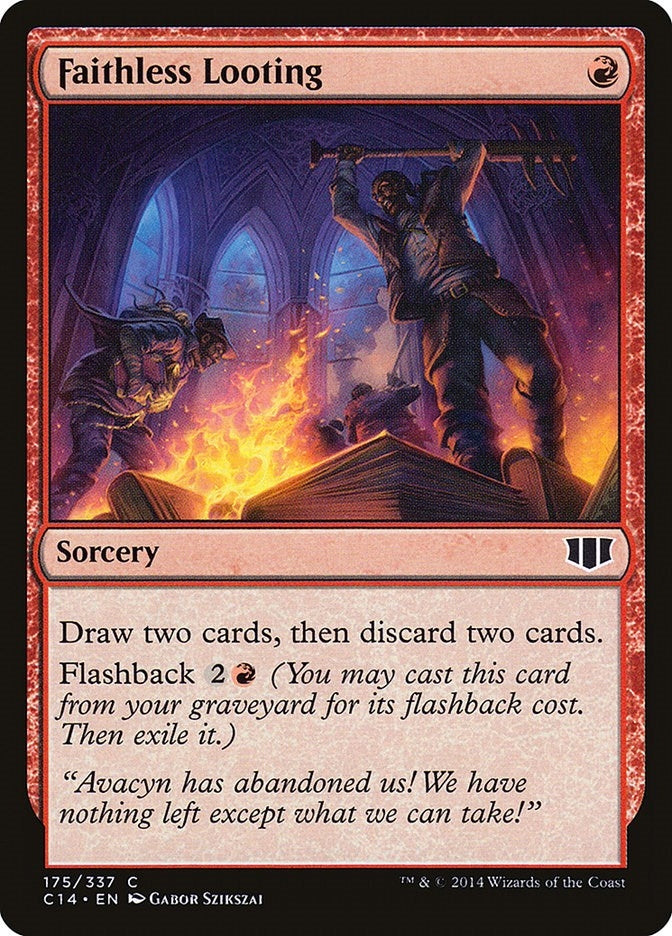 Image for Faithless Looting (175) (C14) - Magic: The Gathering
