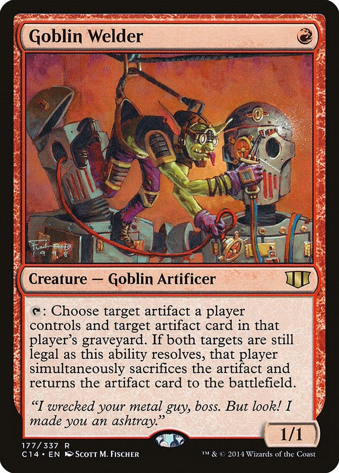 Image for Goblin Welder (177) (C14) - Magic: The Gathering