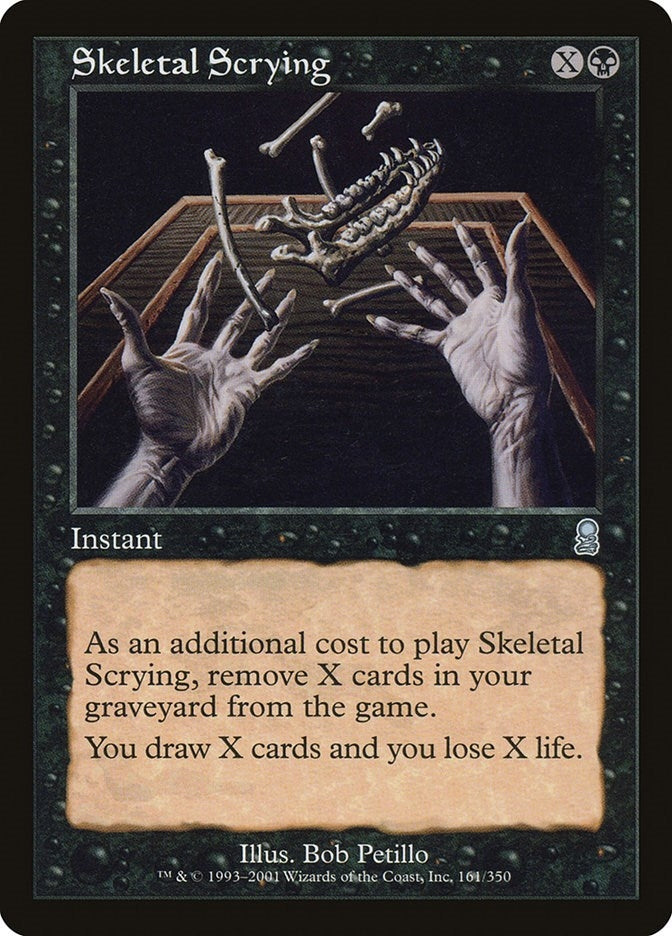 Image for Skeletal Scrying (161) - Magic: The Gathering