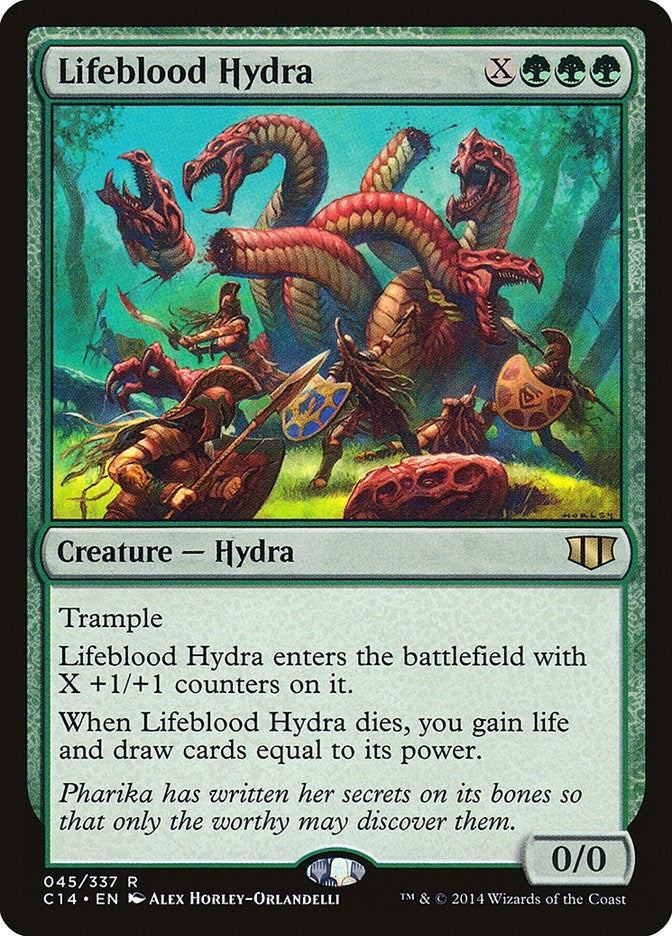 Image for Lifeblood Hydra (45) - Magic: The Gathering