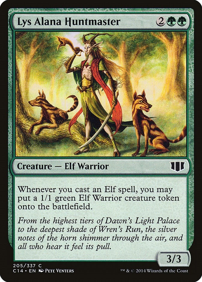 Image for Lys Alana Huntmaster (205) (C14) - Magic: The Gathering