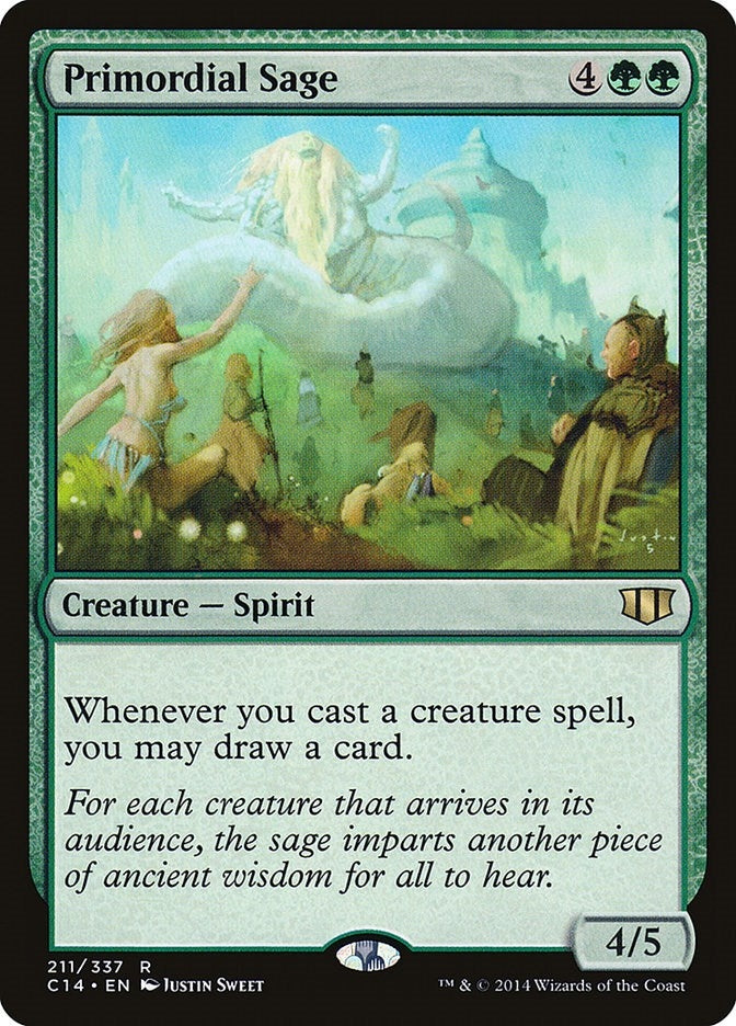 Image for Primordial Sage (211) (C14) - Magic: The Gathering