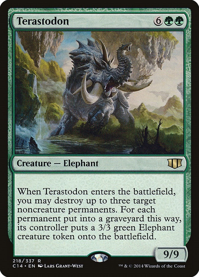 Image for Terastodon (218) (C14) - Magic: The Gathering