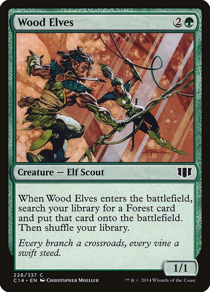 Image for Wood Elves (226) (C14) - Magic: The Gathering