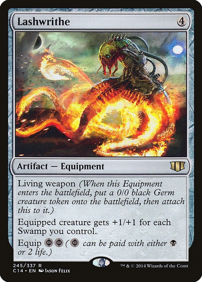 Image for Lashwrithe (245) (C14) - Magic: The Gathering