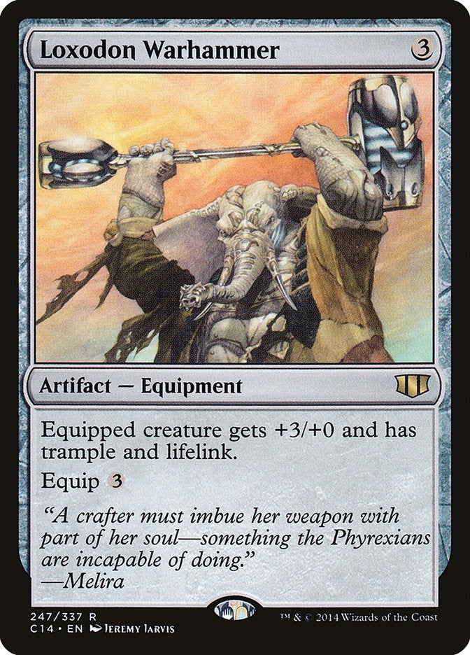 Image for Loxodon Warhammer (247) (C14) - Magic: The Gathering