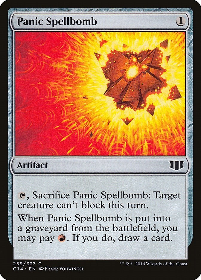 Image for Panic Spellbomb (259) (C14) - Magic: The Gathering