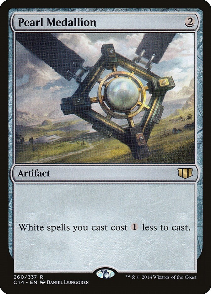 Image for Pearl Medallion (260) (C14) - Magic: The Gathering