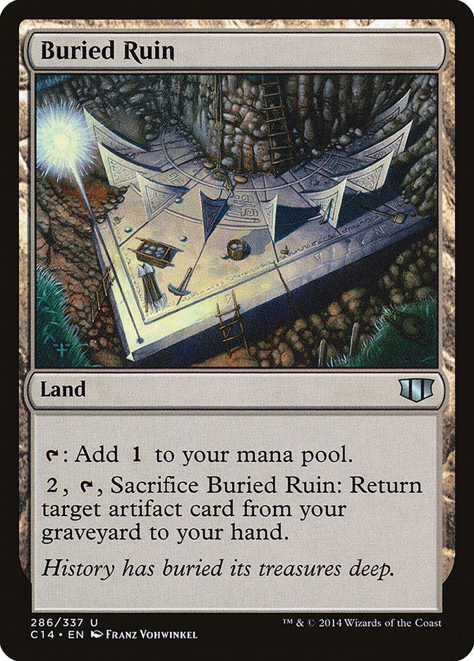 Image for Buried Ruin (286) (C14) - Magic: The Gathering
