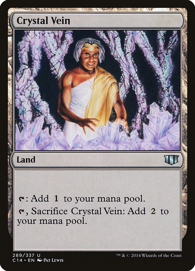 Image for Crystal Vein (289) (C14) - Magic: The Gathering