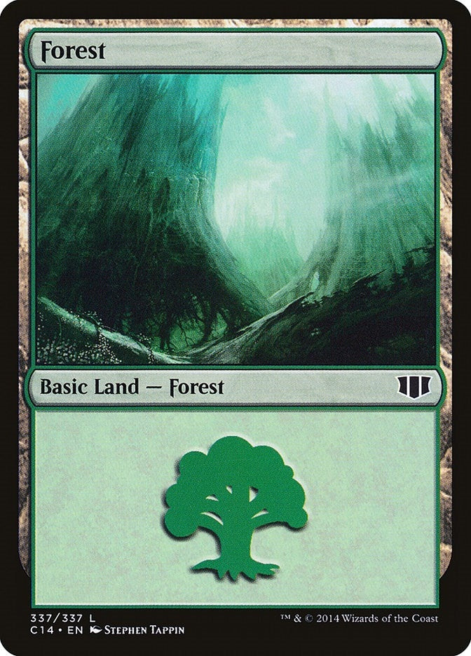 Image for Forest (337) (337) (C14) - Magic: The Gathering