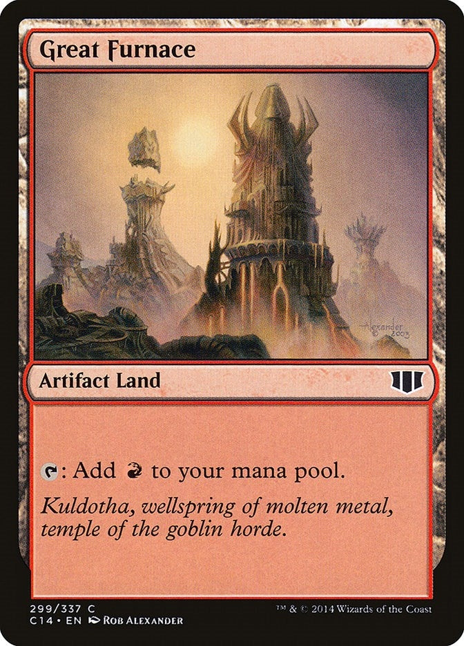 Image for Great Furnace (299) - Magic: The Gathering