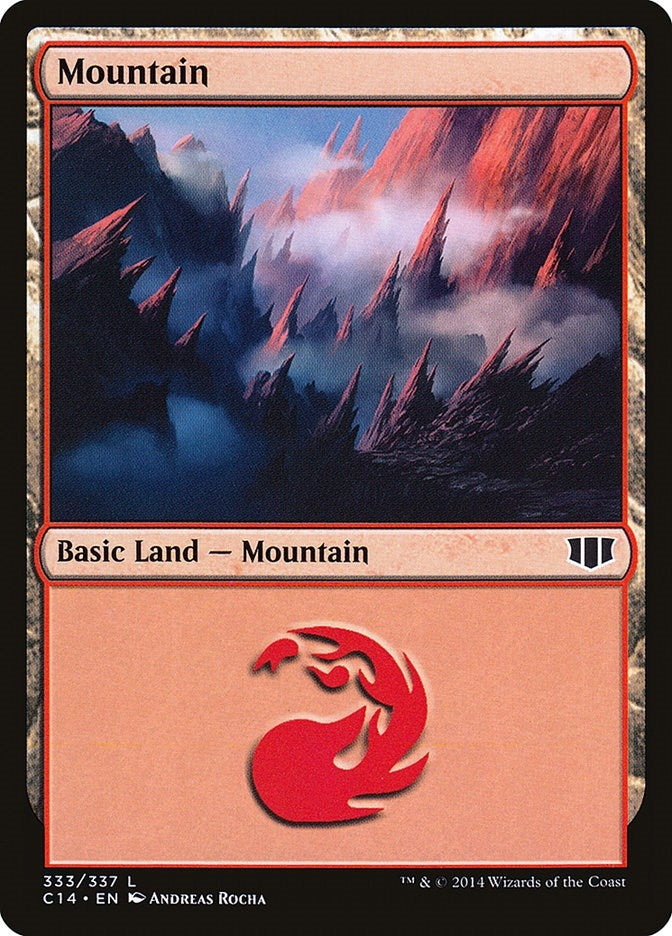 Image for Mountain (333) (333) (C14) - Magic: The Gathering
