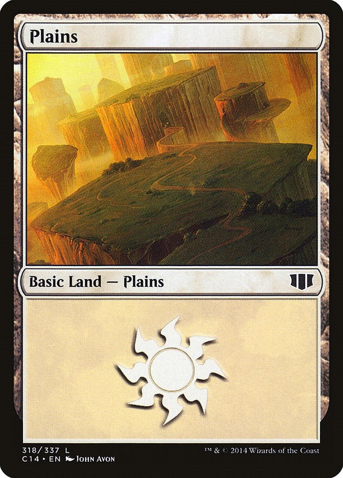 Image for Plains (318) (318) (C14) - Magic: The Gathering