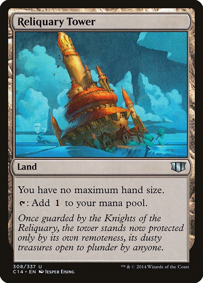 Image for Reliquary Tower (308) (C14) - Magic: The Gathering