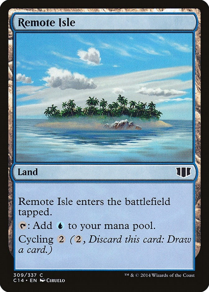 Image for Remote Isle (309) (C14) - Magic: The Gathering