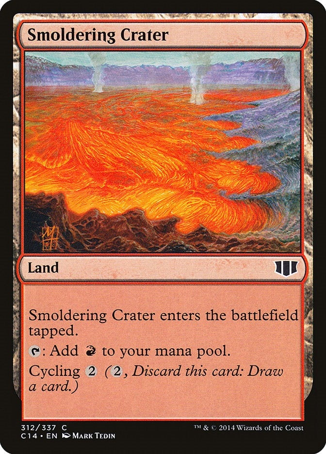 Image for Smoldering Crater (312) (C14) - Magic: The Gathering