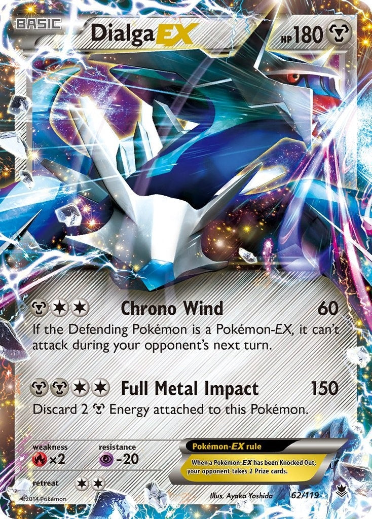 Image for Dialga EX (62/119) (PHF) - Pokemon