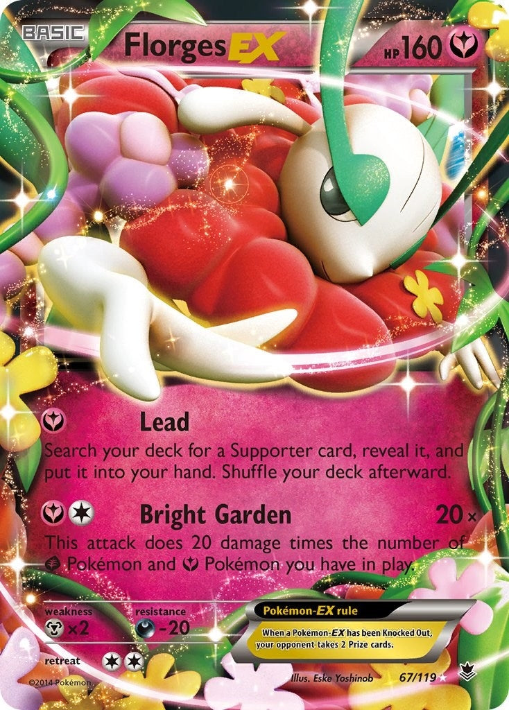 Image for Florges EX (67/119) (PHF) - Pokemon