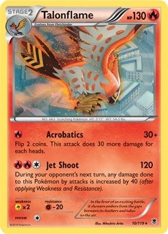 Image for Talonflame - 10/119 (XY Phantom Forces) (010/119) (PR) - Pokemon