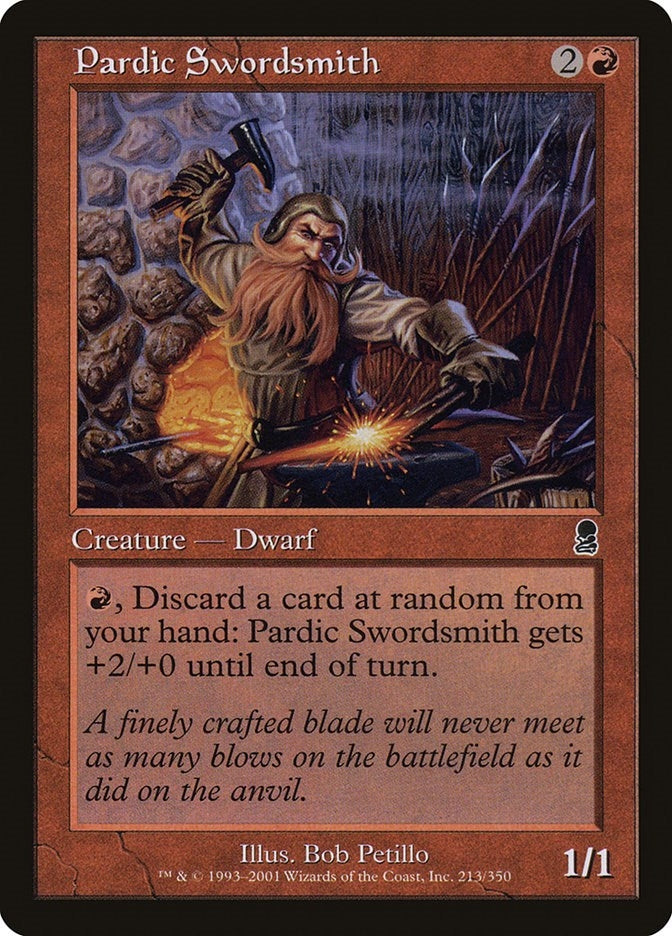 Image for Pardic Swordsmith (213) - Magic: The Gathering