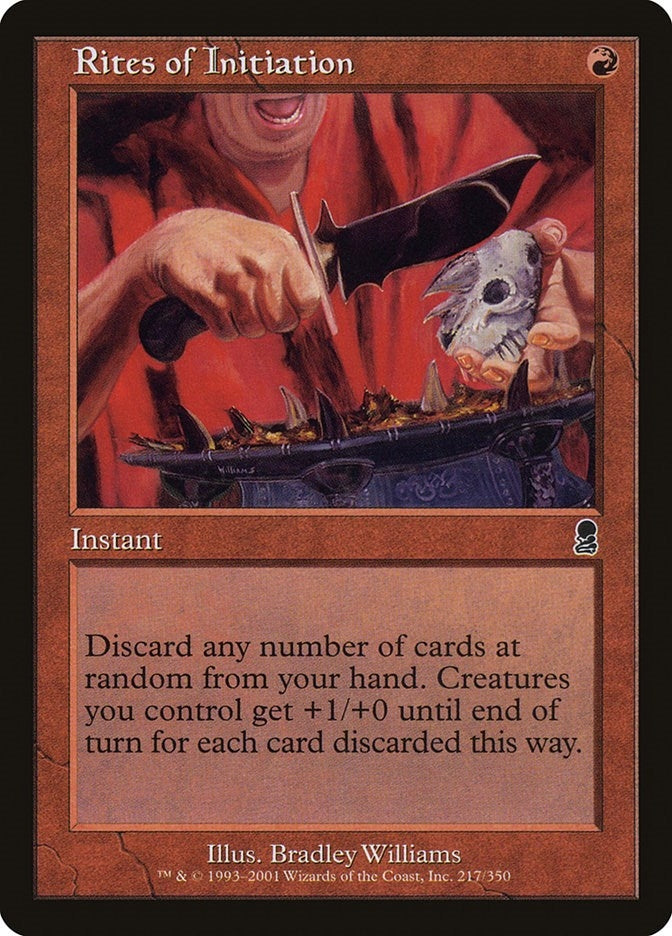 Image for Rites of Initiation (217) - Magic: The Gathering
