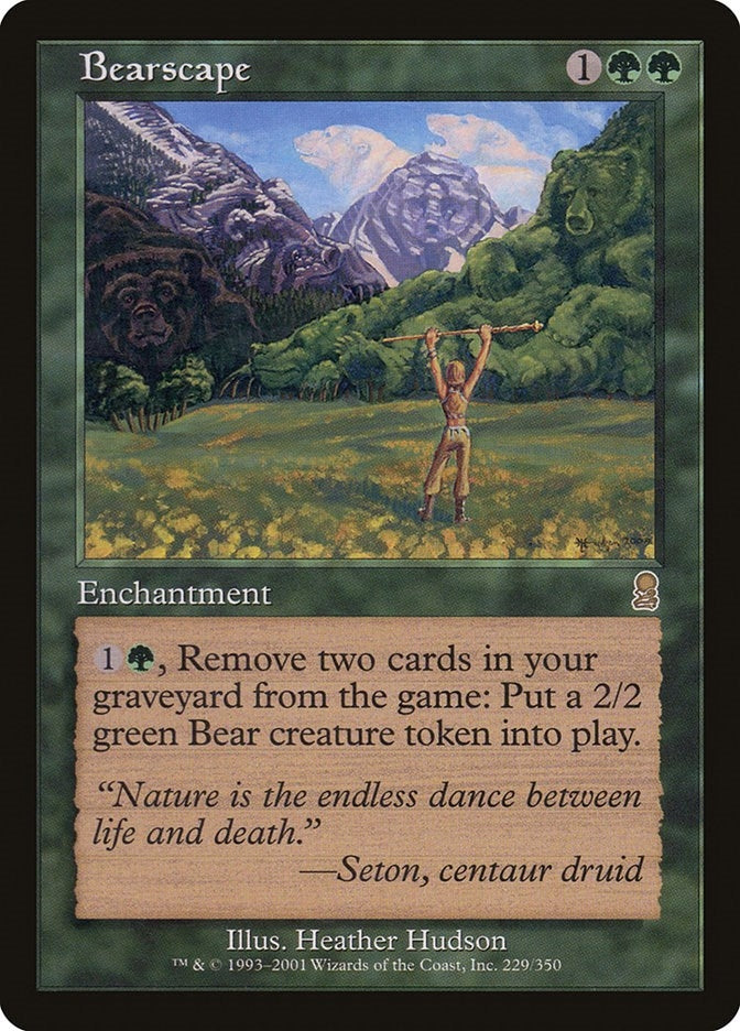 Image for Bearscape (229) - Magic: The Gathering