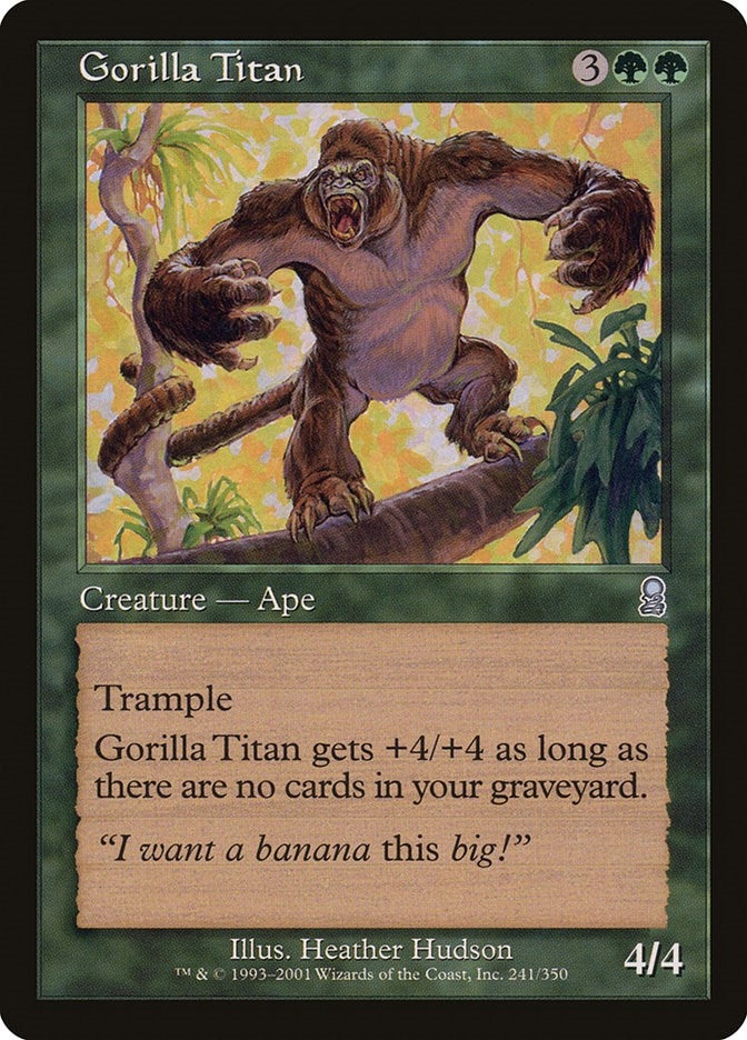 Image for Gorilla Titan (241) - Magic: The Gathering
