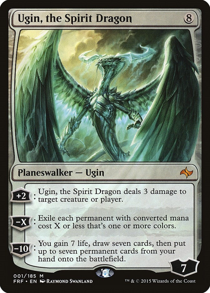 Image for Ugin, the Spirit Dragon (1) - Magic: The Gathering