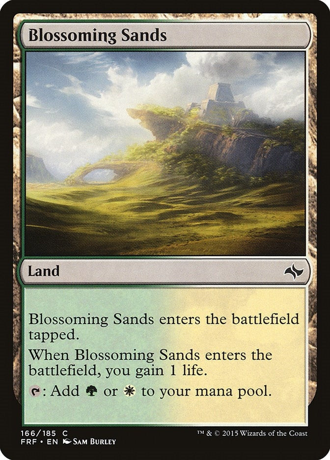 Image for Blossoming Sands (166) - Magic: The Gathering